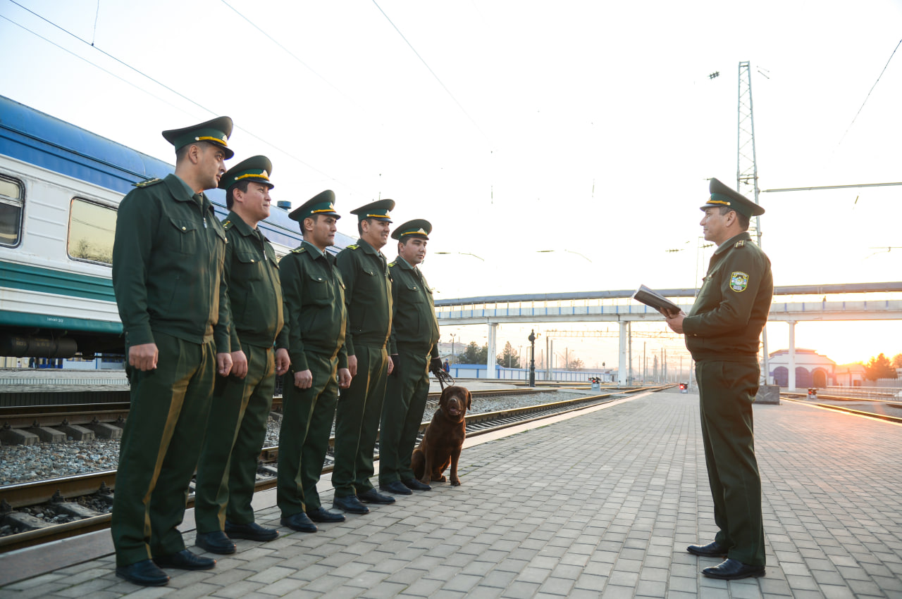 Customs border post